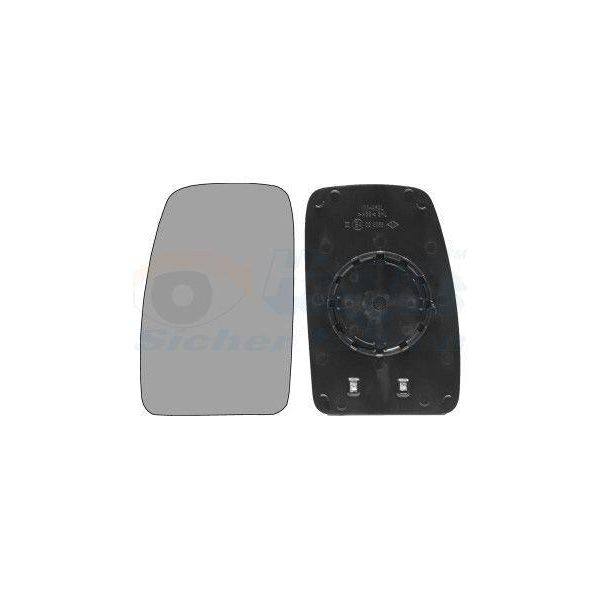 Van Wezel Vetro Specchio Esterno Sinistro Per Renault Master Iii Ii Nissan Nv400-image