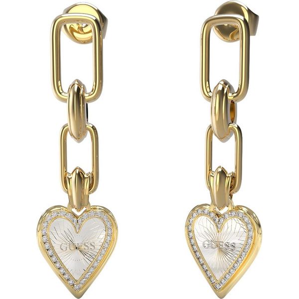 Guess JUBE03236JWYGRHT Orecchini Da Donna Color Oro Love Me Tender-image