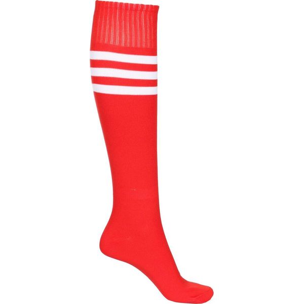 Calzettoni Da Calcio United Con Calzino Rosso-image