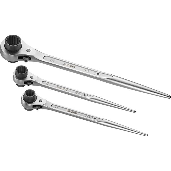 Tengtools 245200209 Chiave A Cricchetto Da Costruzione 19X22Mm Pgw1922-image