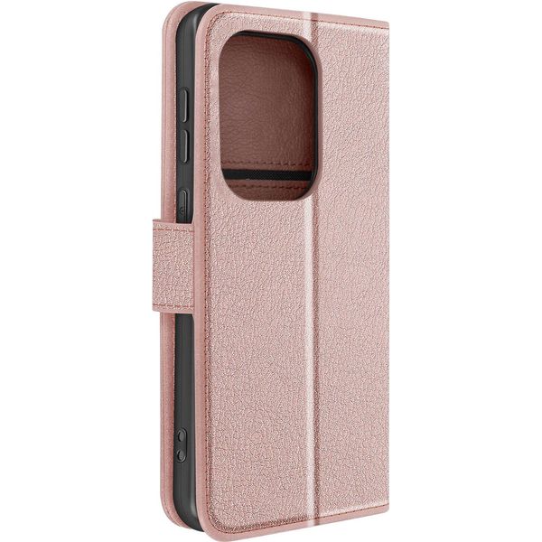 Avizar, Custodia In Ecopelle Con Funzione Di Supporto Xiaomi Redmi Note 13 Pro 4G, Oro Rosa-image