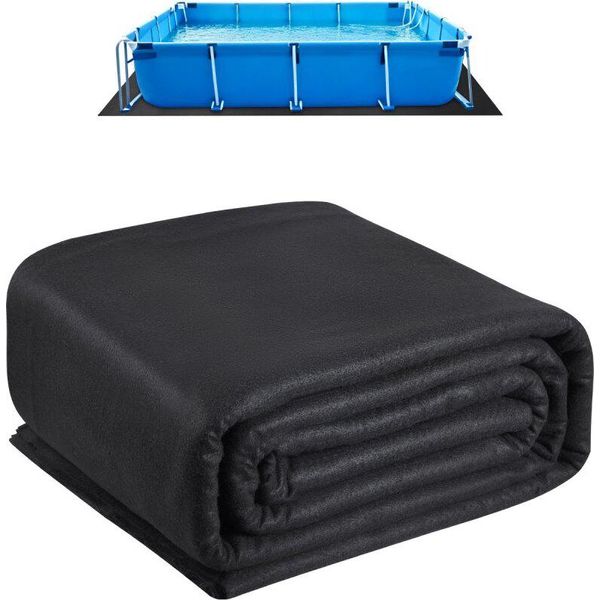 Telone Di Protezione Per Il Pavimento Della Piscina - Tappeto Rettangolare Per Piscina 3,6X7,3 M - Telone Di Protezione Per Il Pavimento Della Piscina-image