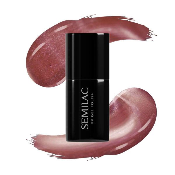 663 Uv Nagellack Blush Gloss 7 Ml Semilac-image