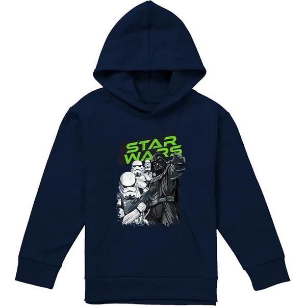 Star Wars: Il Ritorno Dello Jedi - "Impero Galattico"" Kapuzenpullover Per Bambini TV24554 (128) (Marine)"-image