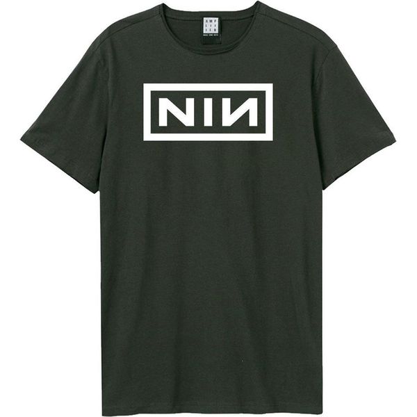 Amplified - Maglietta "One Colour"" Per Uomo/Donna Unisex, Logo GD4075 (L) (Carbone)"-image