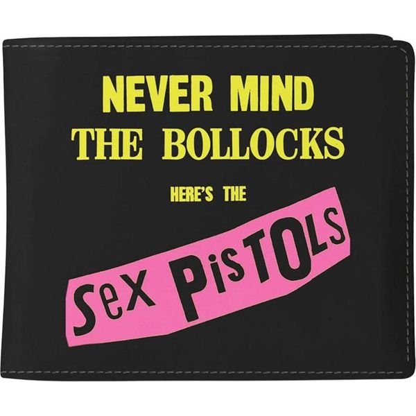 Sex Pistols - Portafoglio "Never Mind The Bollocks"" RO14818 (Taglia Unica) (Nero/Rosa/Giallo)"-image