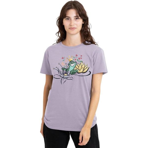 La Principessa E Il Ranocchio - Maglietta Da Donna TV25337 (Xl) (Lavendel)-image