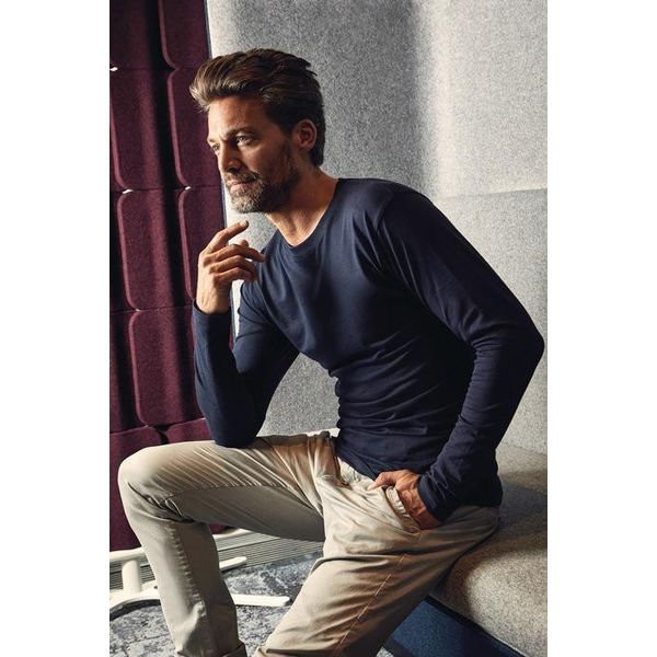Promodoro 4099 | MenŽS Premium Longsleeve Maglietta A Maniche Lunghe Da Uomo - Colore: Navy - Taglia: L-image