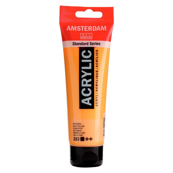 Royal Talens Talens Amsterdam Colore Acrilico 120 Ml 253 - Giallo Oro-image