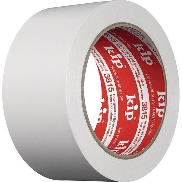 Kip 3815 Nastro Protettivo In Pvc, Liscio, Bianco 50Mm X 33M (36 Rotoli) - 3815-55-image