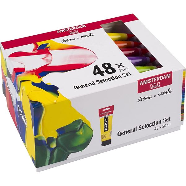 Royal Talens Vernice Acrilica Amsterdam Selezione Generale 48 X 20 Ml-image