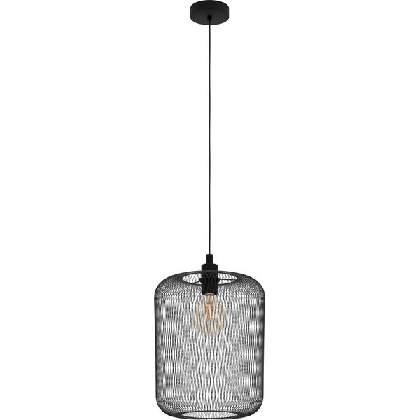 Eglo 43331 Wrington E27 Lampada A Sospensione Ø300Mm Nero-image
