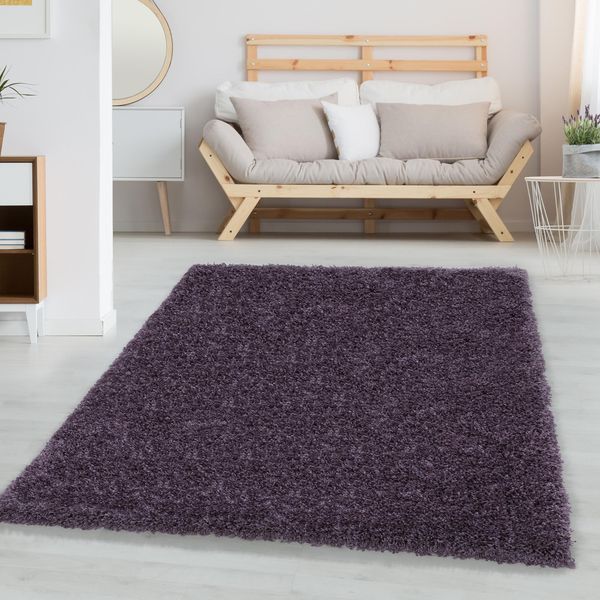 Carpetsale24 Tappeto A Pelo Alto Shaggy Unito Moderno Morbido Soffice Per Soggiorno Qualità Top Prezzo Vantaggioso, Dimensioni: 300X400 Cm-image