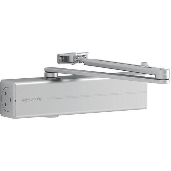 Chiudiporta A Forbice Dc 300 Argento En 3-6 Assa Abloy-image