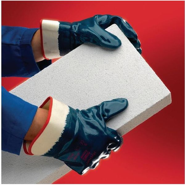 Guanti Activarmr Hycron 27-805 Taglia 11 Bianco/Blu En 388 Ppe Ii Ansell-image