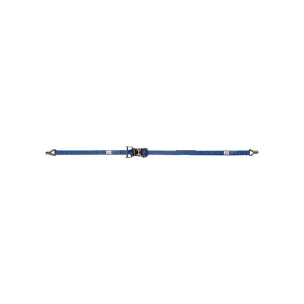 Cinghia Di Ancoraggio Din En 12195-2 L.6M W.25Mm W.Ratchet+Tip Lc U 1000 Dan Dolezych-image