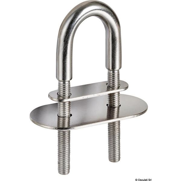 Staffa A U In Acciaio Inox Osculati 110Mm | Osculati 39.125.03-image