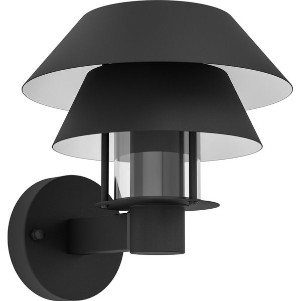 Eglo 900287 Chiappera E27 Lampada Da Parete/Soffitto Per Esterni Bianco Nero IP44-image