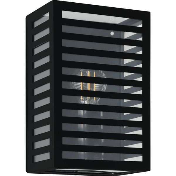 Lampada Da Parete Per Esterni Eglo 900136 Alamonte 3 IP44 E27 60 W Nero-image