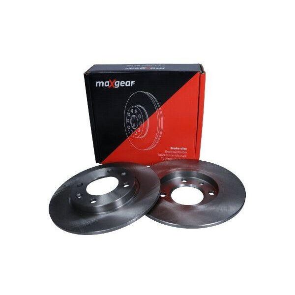2X Disco Freno Maxgear 19-0769 Posteriore Per Peugeot 206 Hatchback (2A/C)-image