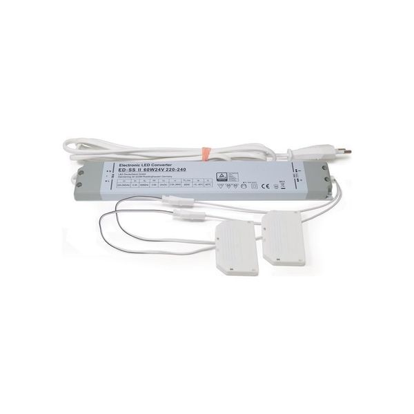 Convertitore Led 230 V 24 V 60 W 2X6 Vie Distributore L&S-image