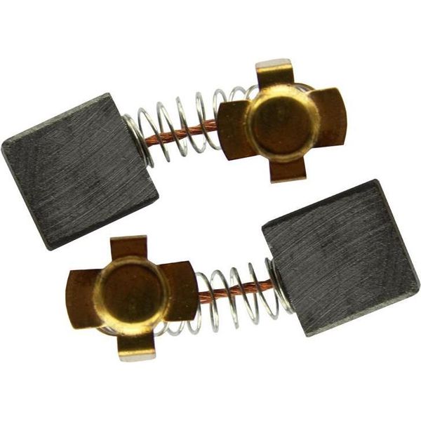 2X Spazzole Di Carbone Per Hitachi/Hikoki 7X17X18 Mm-image