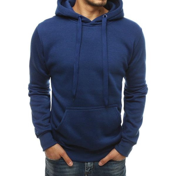 Dstreet Felpa Con Cappuccio Da Uomo Chu Blu Scuro Xl-image
