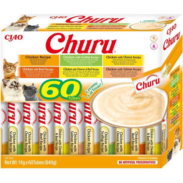 Churu Cat Box Pollo Varietà 60X40G-image