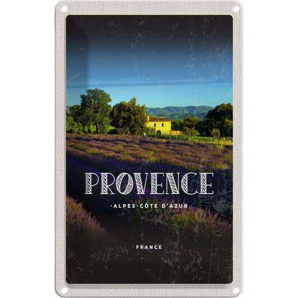 Vianmo Insegna Di Latta 30X20 Cm Provence-Alpes-CôTe D'azur France-image
