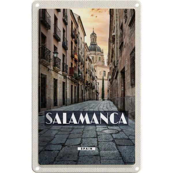 Vianmo Insegna Di Latta 18X12 Cm Salamanca Spain Architektur Tourismus-image
