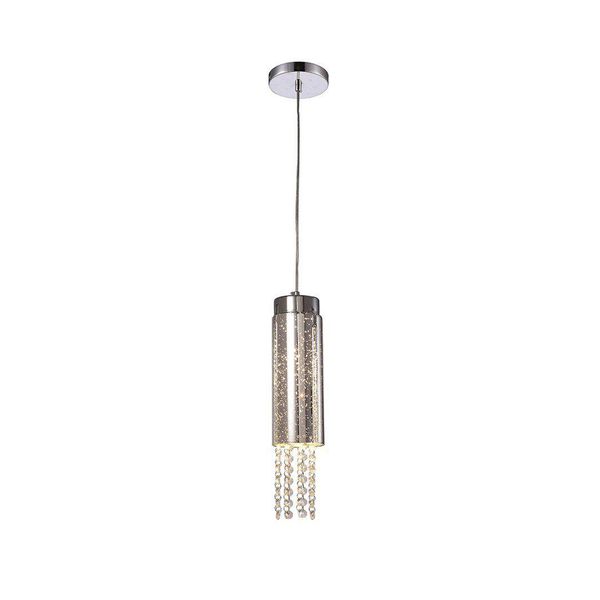 Lampada A Sospensione In Cristallo 1X40W E14 Moonlight ML4363 Milagro-image