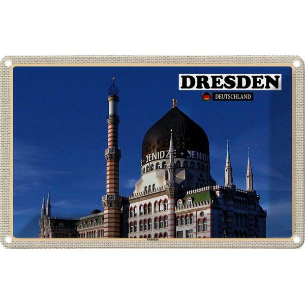 Vianmo Insegna Di Latta 20X30 Cm Dresden Deutschland Yenizde-image