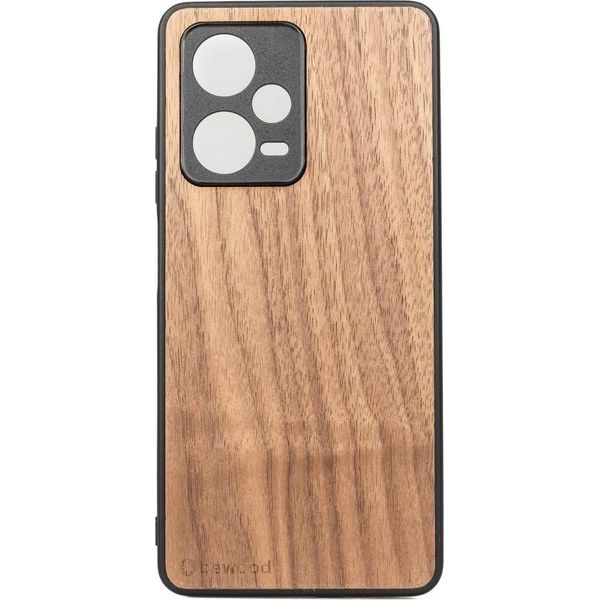 Copertura In Legno Bewood Xiaomi Redmi Note 12 5G, Noce Americano-image