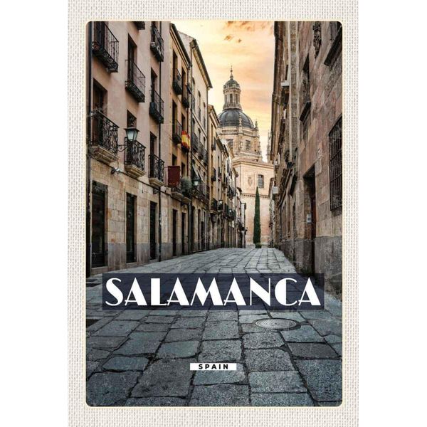 Vianmo Insegna In Legno 30X20 Cm Salamanca Spain Architektur Tourismus-image