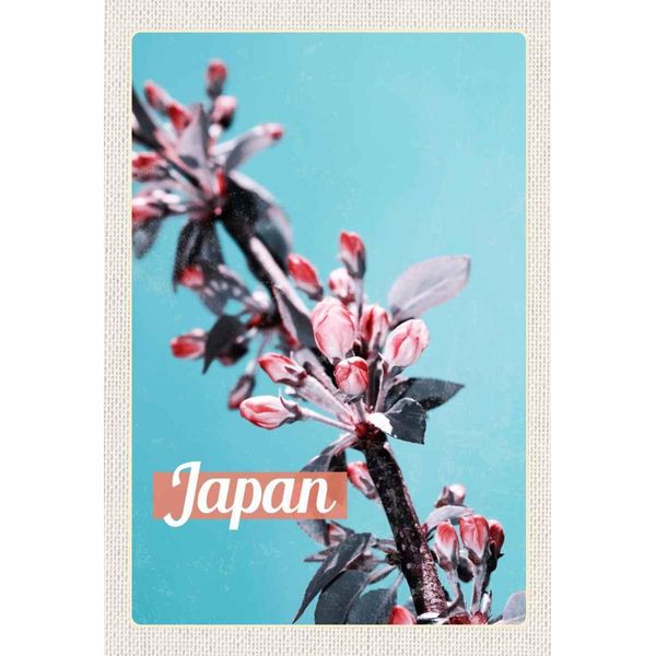 Vianmo Insegna In Legno 30X20 Cm Japan Asien Blumen Baum Knospe-image