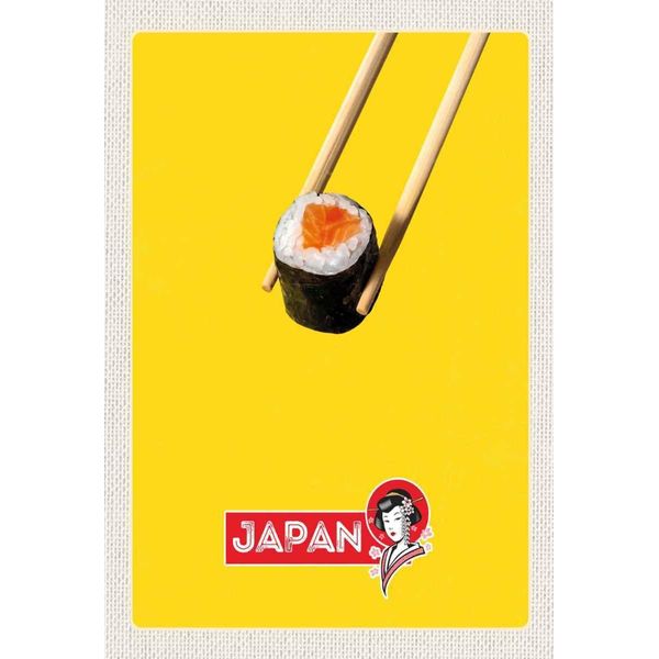 Vianmo Insegna In Legno 30X20 Cm Japan Sushi StäBchen Fisch Essen-image