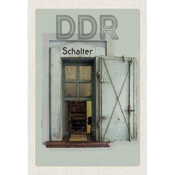 Vianmo Insegna In Legno 30X20 Cm Berlin Deutschland Ddr Diktatur-image