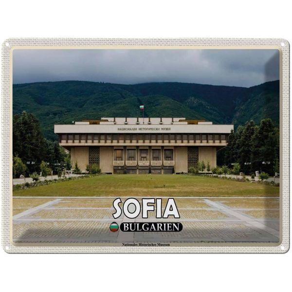 Vianmo Insegna Di Latta 30X40 Cm Sofia Bulgarien Historisches Museum-image