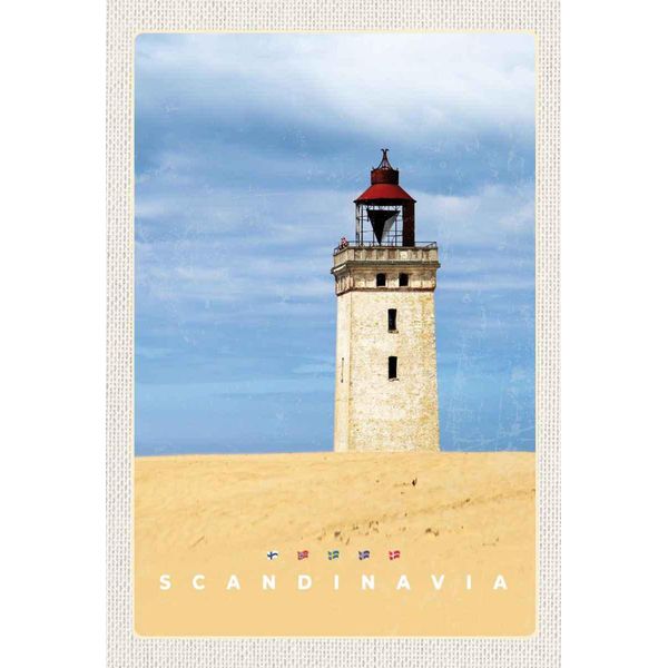 Vianmo Insegna In Legno 30X20 Cm Skandinawien Turm Natur Trip-image