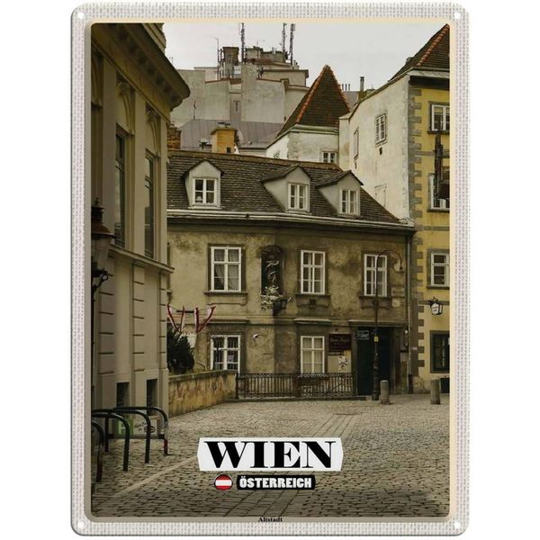 Vianmo Insegna Di Latta 40X30 Cm Wien ÖSterreich Altstadt-image
