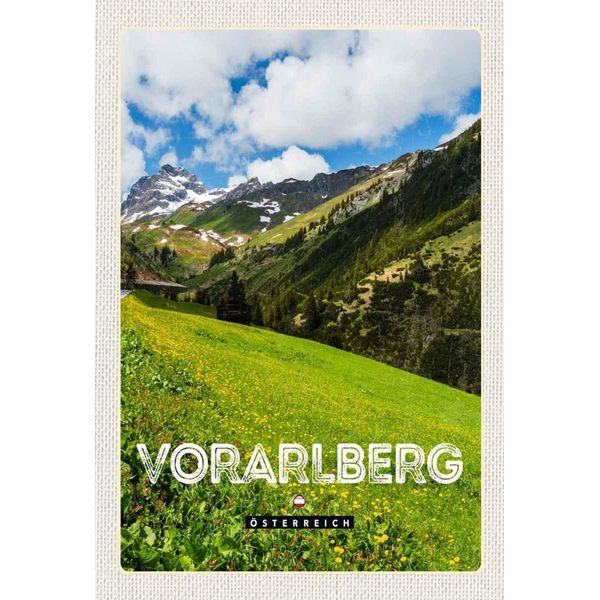Vianmo Insegna In Legno 30X20 Cm Vorarlberg ÖSterreich WäLder Natur-image