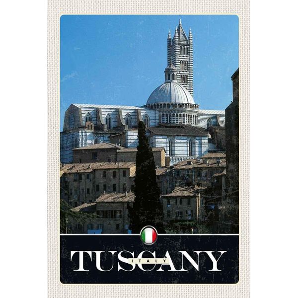 Vianmo Insegna In Legno 30X20 Cm Toskana Italien GebäUde Architektur-image