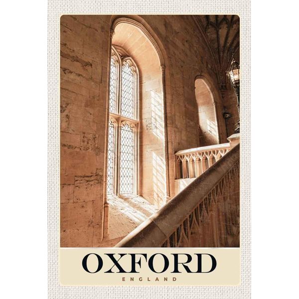 Vianmo Insegna In Legno 30X20 Cm Oxford England Europa Architektur-image