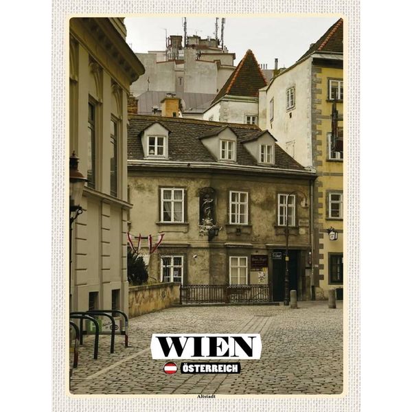 Vianmo Insegna In Legno 40X30 Cm Wien ÖSterreich Altstadt-image