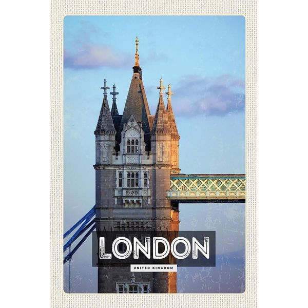 Vianmo Insegna In Legno 18X12 Cm London Uk Architektur Reiseziel-image
