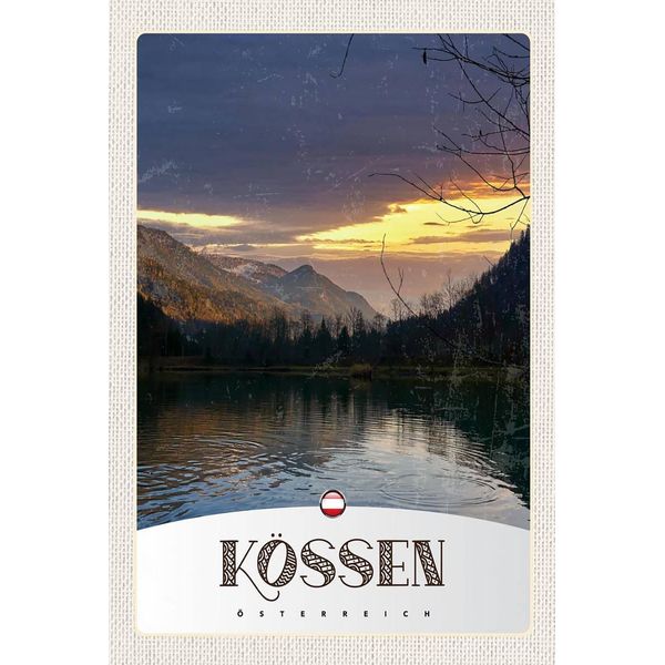 Vianmo Insegna In Legno 18X12 Cm KöSsen ÖSterreich See-image