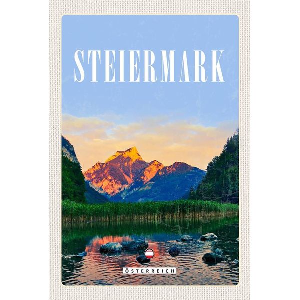 Vianmo Insegna In Legno 18X12 Cm Steiermark ÖSterreich See-image