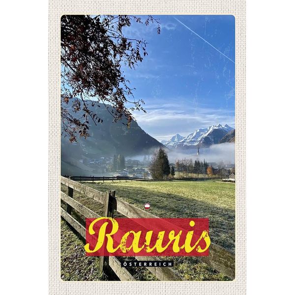 Vianmo Insegna In Legno 18X12 Cm Rauris Tal ÖSterreich Wandern-image