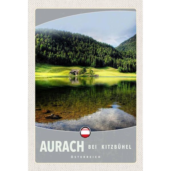 Vianmo Insegna In Legno 18X12 Cm Aurach Bei KitzbüHel Natur WäLder-image