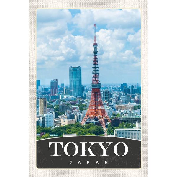 Vianmo Insegna In Legno 18X12 Cm Tokio Stadt Japan Asien Stadt-image